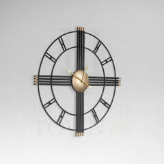 Metal iron work Wall clock Metal iron work Wall clock