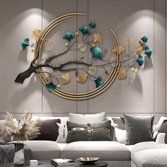 Tree In A Half Moon Wall Decor Metal Wall Art Tree In A Half Moon Wall Decor Metal Wall Art