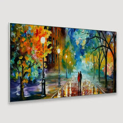 An Evening Stroll Wall Painting An Evening Stroll Wall Painting