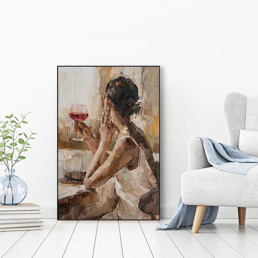 Senorita Hyaloid Wall Painting