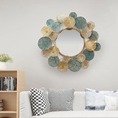Flower Metal Wall Mirror Flower Metal Wall Mirror