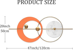 Orange And Gold Serenity Metal Wall Art Orange And Gold Serenity Metal Wall Art