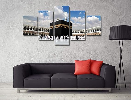 Muslim Pilgrimage Wall Painting