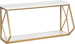 2 Tier Marble Metal Wall Mount Shelf 2 Tier Marble Metal Wall Mount Shelf