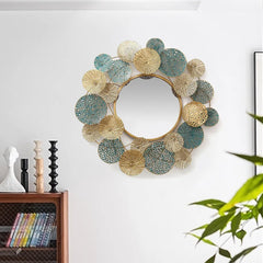 Flower Metal Wall Mirror Flower Metal Wall Mirror