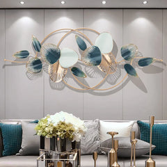 Modern Metal Leaves  Metal Wall Art Modern Metal Leaves  Metal Wall Art