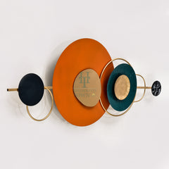 Multicolor Large Abstract Metal Wall Art Multicolor Large Abstract Metal Wall Art