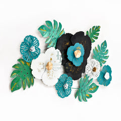Natural Leaves Metal Wall Art Natural Leaves Metal Wall Art