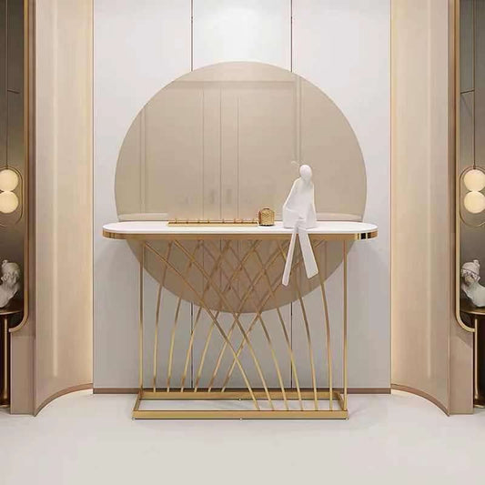 Aureum Accent Metal Console