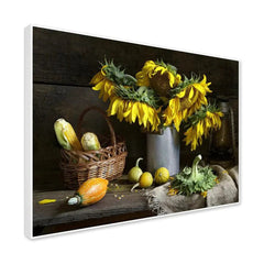 Golden Glow With Veggie Show Wall Painting Golden Glow With Veggie Show Wall Painting