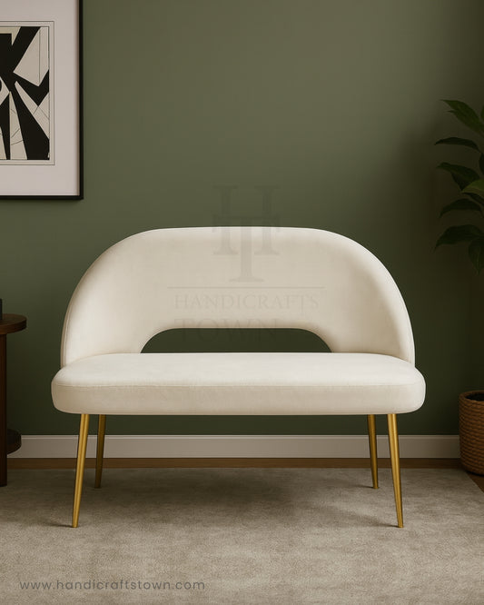 The Scoop Settee