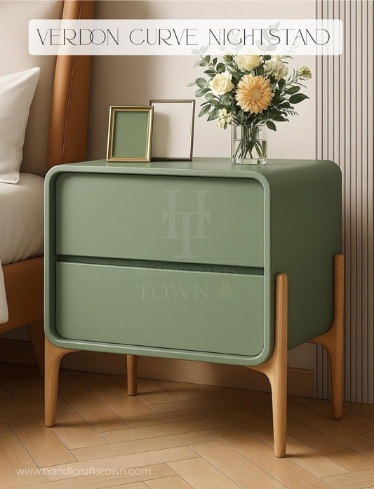 Verdon Curve Nightstand