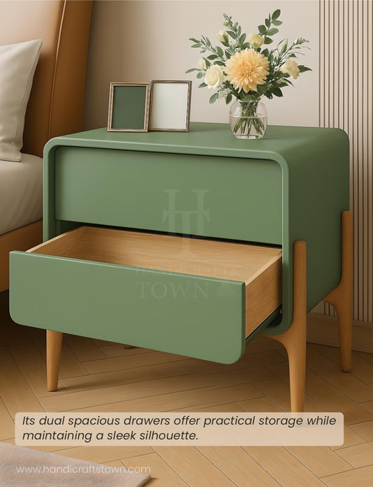 Verdon Curve Nightstand