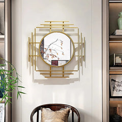Lattice Gold Wall Mirror Lattice Gold Wall Mirror