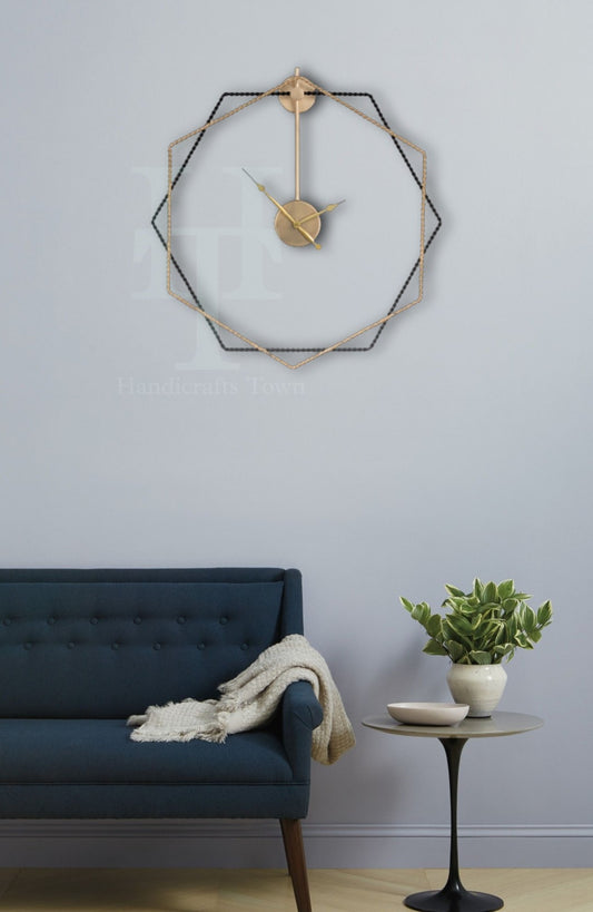 Polygonal Wall clock