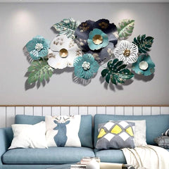 Natural Leaves Metal Wall Art Natural Leaves Metal Wall Art