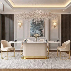 Rectilinear Feast  Metal Dining Table With 6 Chair (Copy) Rectilinear Feast  Metal Dining Table With 6 Chair (Copy)
