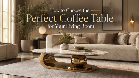 How to Choose the Perfect Coffee Table for Your Living Room