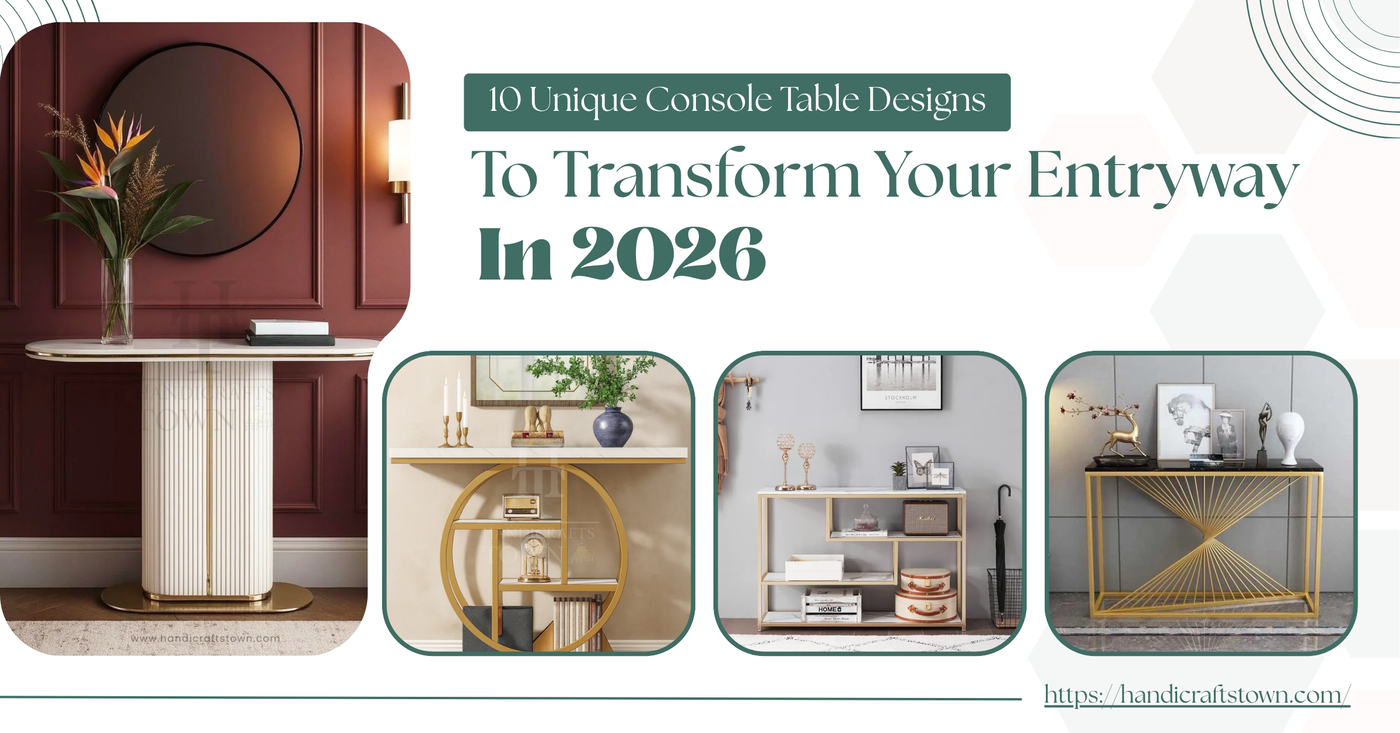 10 Unique Console Table Designs to Transform Your Entryway in 2026