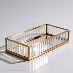 Crystal Rib Vanity Tray