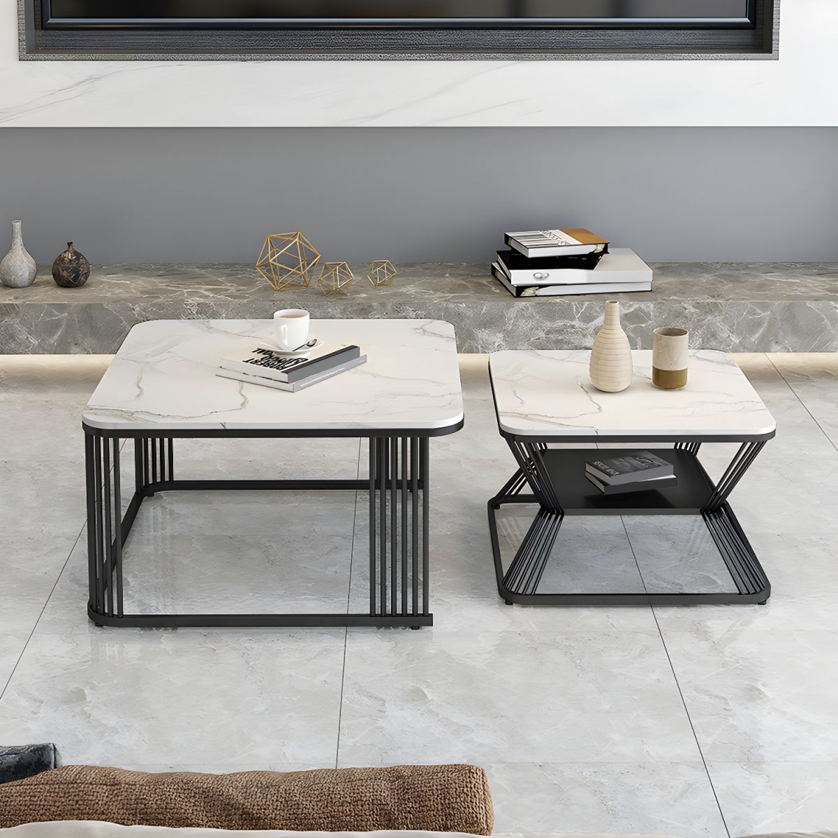 Pandora Nesting Coffee Table Black 2.0