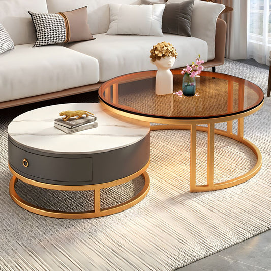 Space-Saving Nesting Coffee Table