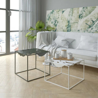 Modern Monstera Side Table