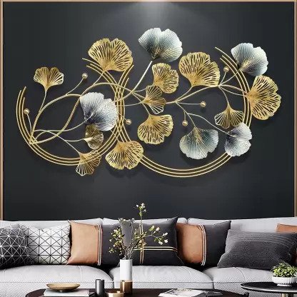 Branches And Leaves metal Wall art