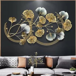 Branches And Leaves metal Wall art