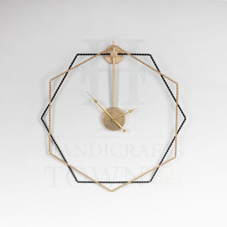 Polygonal Wall clock