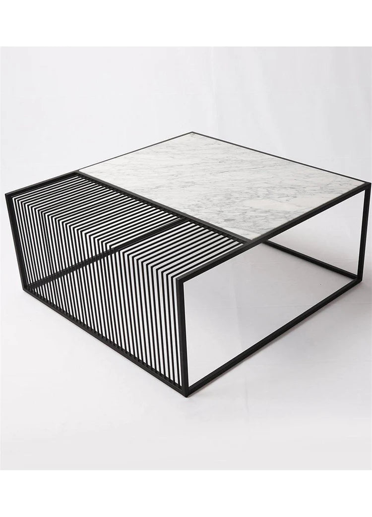 Monochrome Wire Coffee Table