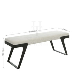 Modern Flint Z Bench