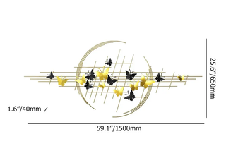 Butterfly Metal Wall Decor