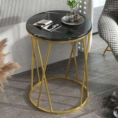 Opulent X Marble End Table