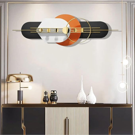 Gleaming Geometry Metal Wall Art
