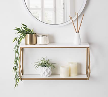 wall-mounted shelf