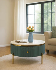 Belly Modern Sage Round Coffee Table