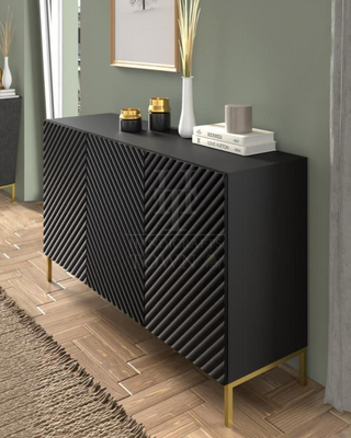 Black Elan Sideboard Cabinet