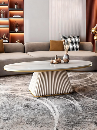 Oval Opulence Table