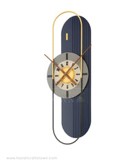 Chrono Wooden Wall Clock