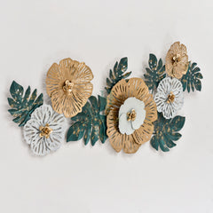 Floral Home Décor Metal Wall Art