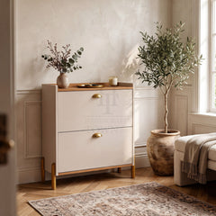 Maison Ivory Shoe Rack