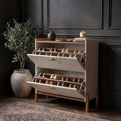 Maison Ivory Shoe Rack