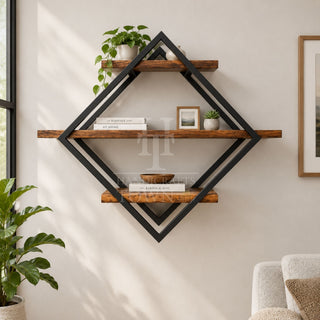 Noble Grid Wall Shelf
