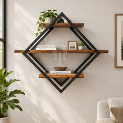 Noble Grid Wall Shelf