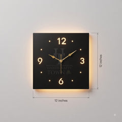 The Ember Glow Wall Clock