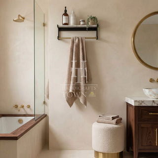 Urban Luxe Bathroom Shelf