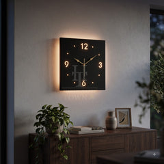 The Ember Glow Wall Clock