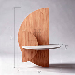 Avenza Form Side Table
