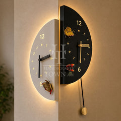 CornerCurve Wall Clock